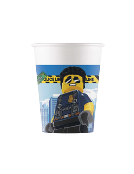 92247 PAPIRNA ČAŠA LEGO CITY 200ml 8 kom