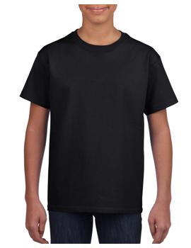 64000 MAJICA T-SHIRT DJEČIJA GILDAN CRNA M vel