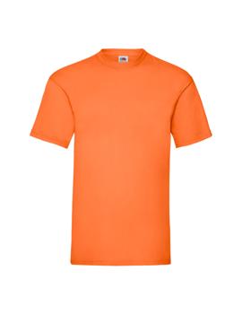 MAJICA T-SHIRT FRUIT OF THE LOOM ORANGE L vel, 165g