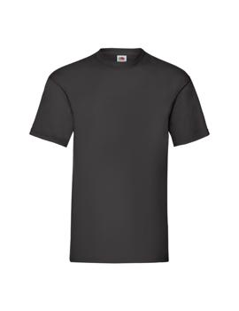 MAJICA T-SHIRT FRUIT OF THE LOOM CRNA L vel, 165g