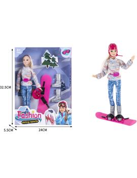 MKS762271 LUTKA ZA SNOWBOARD 32x24 cm #