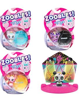 6061364 ZOOBLES SECRET PARTIE - set od 2 figure 15x6x20 cm