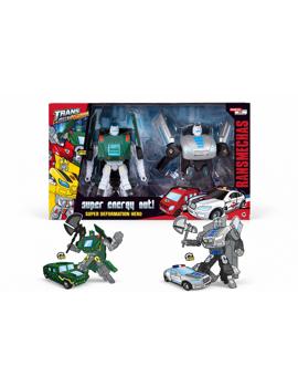 MKX799256 2 automobila – transformacijski roboti 32x8x21 cm "