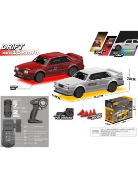 MKX874910 Auto na daljinsko upravljanje – 2.4G, drift, pogon na 4 kotača,s gumama, preprekama liti "