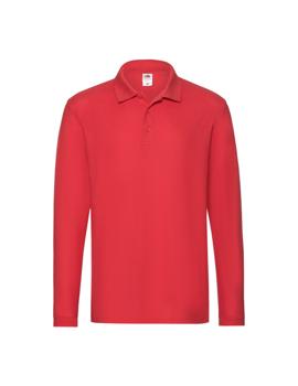 MAJICA DUGI RUKAV POLO FOL CRVENA 180 g